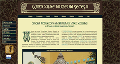 Desktop Screenshot of muzeumsecesji.pl